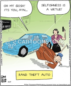 virtue of selfishness cartoon