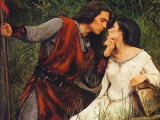 Medieval couple love
