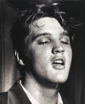 Elvis presley sweatyElvis Presley created mass hysteria in the USA. Some religious people thought his first name was a scrambled version of the word, Evils.