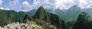 Machu Piccuh aerial view