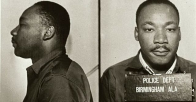 Martin Luther King mug shot in Birmingham Jail in 1963 2