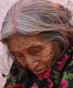 old mayan woman